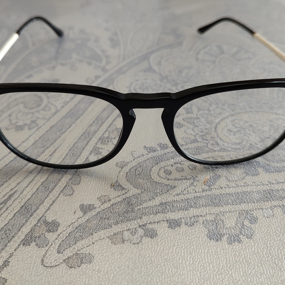 Burberry Black And White Rectangular Glasses - image 5